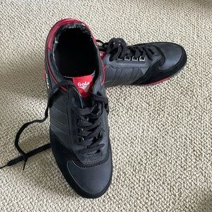 Black and red Gola sneaker